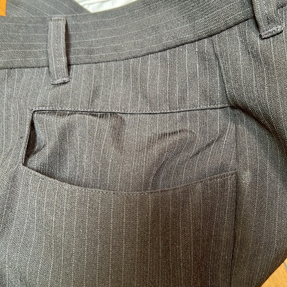 Black pinstripe dress pants - Picture 8 of 9